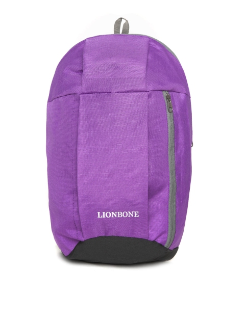 

LIONBONE Kids Purple Solid Backpack