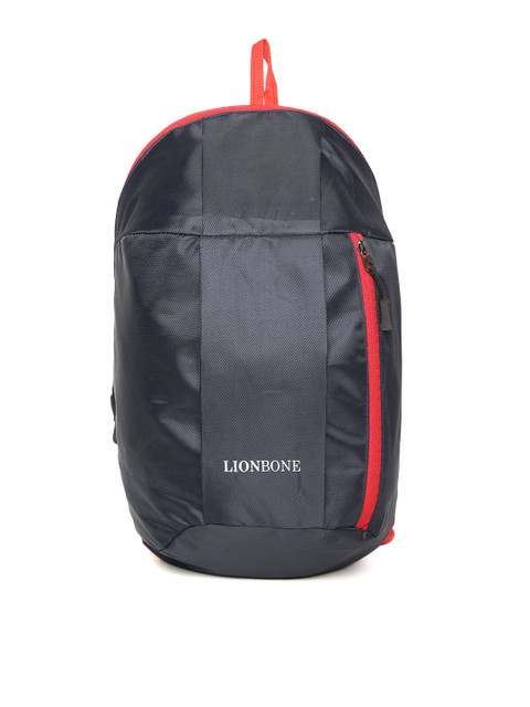 

LIONBONE Kids Navy Blue Solid Backpack