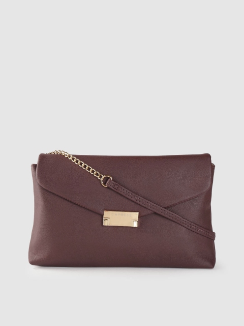 

Caprese Burgundy Solid Envelope Clutch
