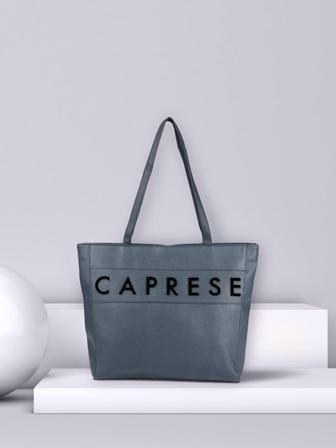 

Caprese Navy Blue Applique Detail Shoulder Bag