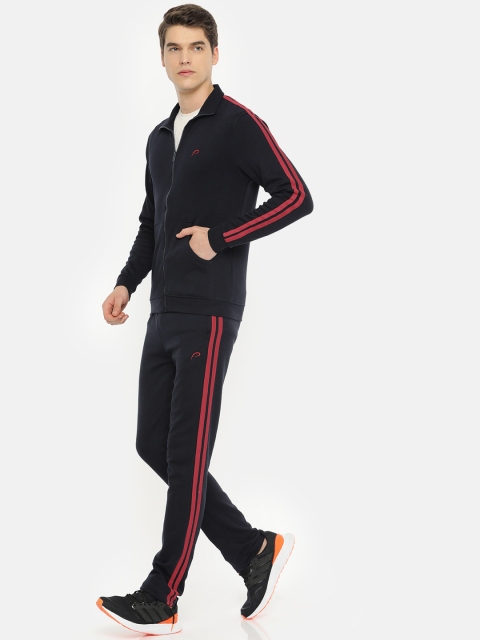 

Proline Active Men Navy Blue Solid Tracksuit