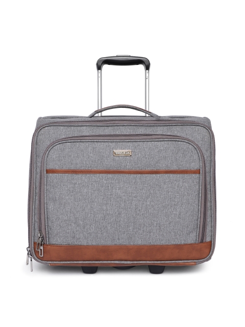 

Bags.R.us Unisex Grey 45L Cabin Trolley Bag