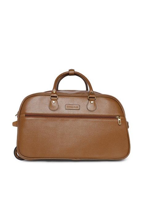

Bags.R.us Unisex Brown 50L Softsided Duffel Cabin Trolley Bag