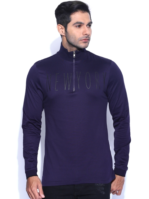 

Arrow New York Purple High Neck T-shirt