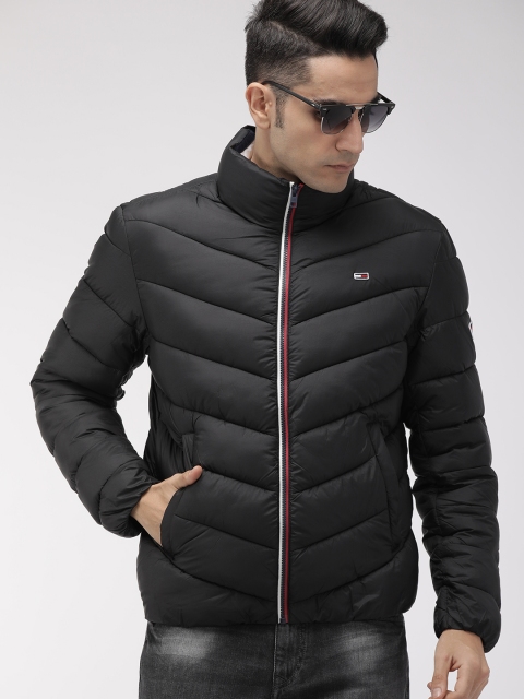 

Tommy Hilfiger Men Black Solid Insulator Puffer Jacket