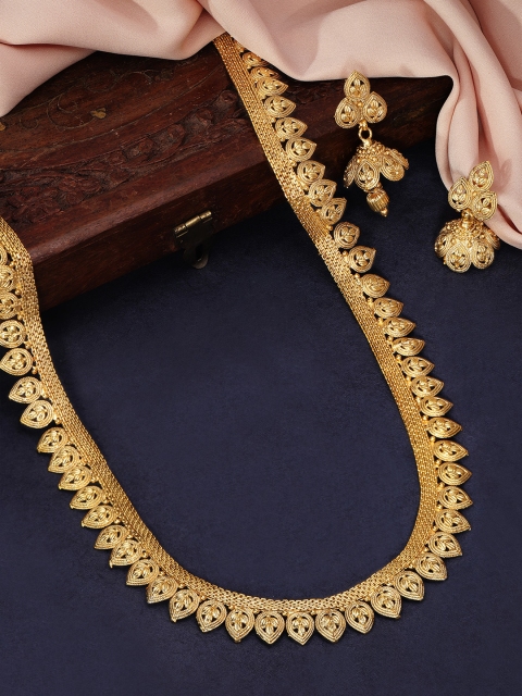 

Rubans Women Gold-Plated Studded Jewellery Set