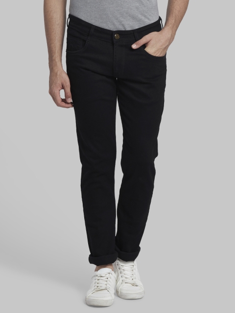 

Parx Men Black Tapered Fit Mid-Rise Clean Look Stretchable Jeans