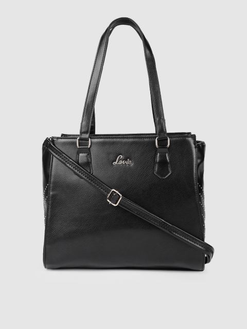 

Lavie Black Solid Shoulder Bag