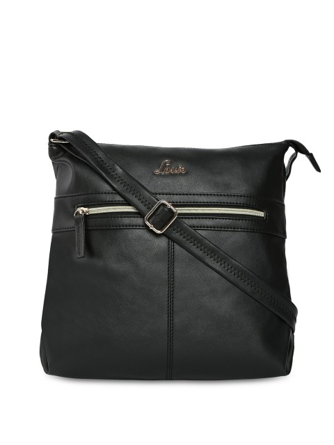 

Lavie Black Solid Sling Bag