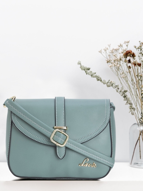 

Lavie Green Solid Sling Bag