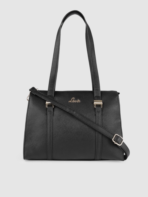 

Lavie Black Solid Shoulder Bag