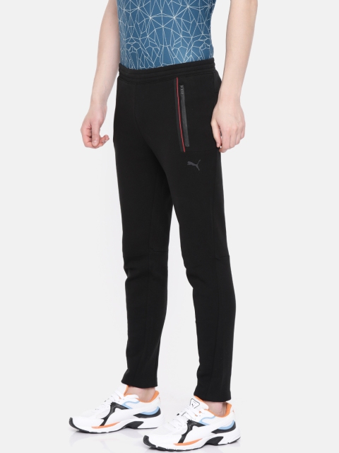 

PUMA Motorsport Men Black Solid Straight Fit Ferrari Track Pants