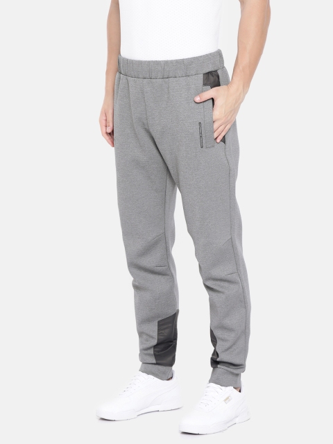 

PUMA Motorsport Men Grey Solid Straight Fit Joggers