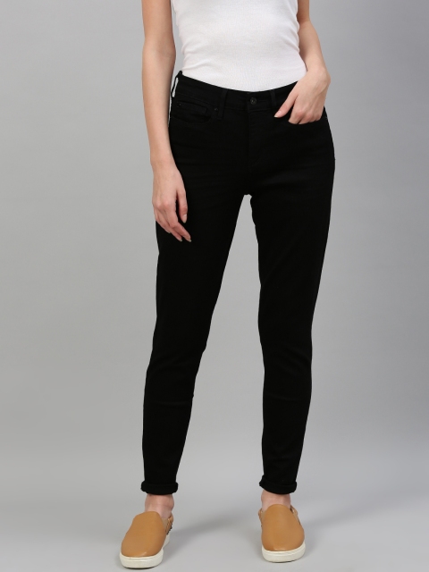 

Denizen From Levis Women Black Modern Super Skinny Fit Mid-Rise Clean Look Jeans