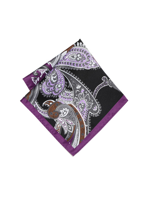 

Peter England Men Purple & Black Printed Pocket Square
