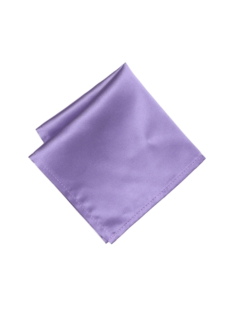 

Peter England Men Purple Solid Pure Silk Pocket Square