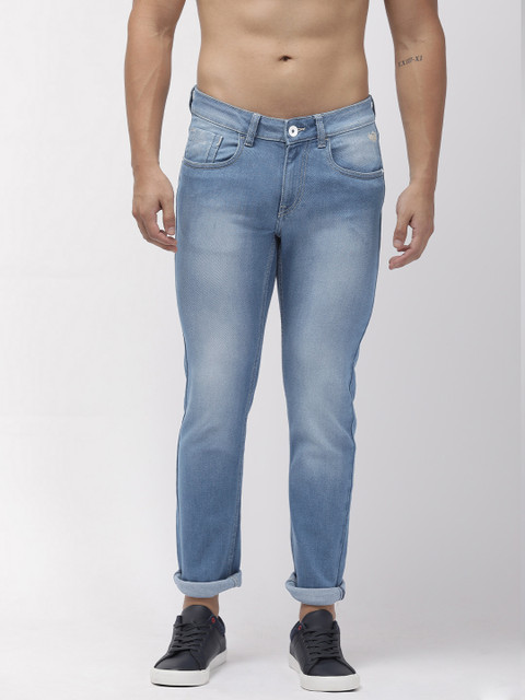 

Flying Machine Men Blue Jackson Skinny Fit Low-Rise Clean Look Stretchable Jeans
