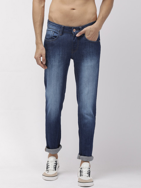 

Flying Machine Men Blue Jackson Skinny Fit Mid-Rise Clean Look Stretchable Jeans