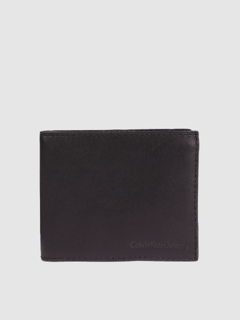

Calvin Klein Jeans Men Brown Solid Two Fold Leather Wallet