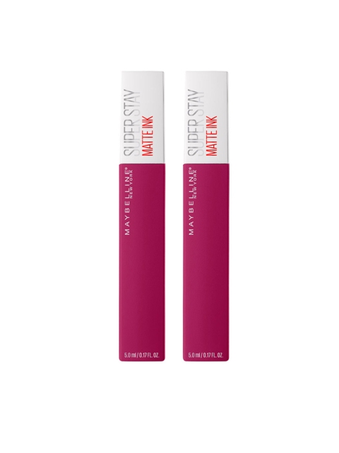 

Maybelline Set of 2 Matte Liquid Lipsticks 10g, Pink