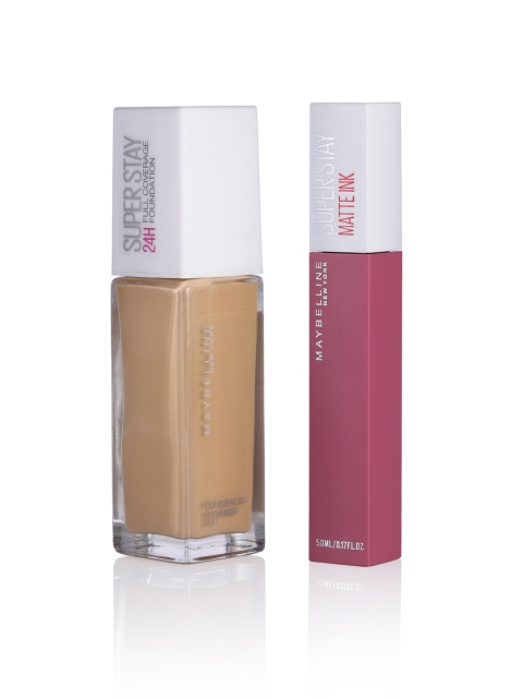 Super Stay Full Coverage Foundation + Matte Ink Liquid Lipstick
