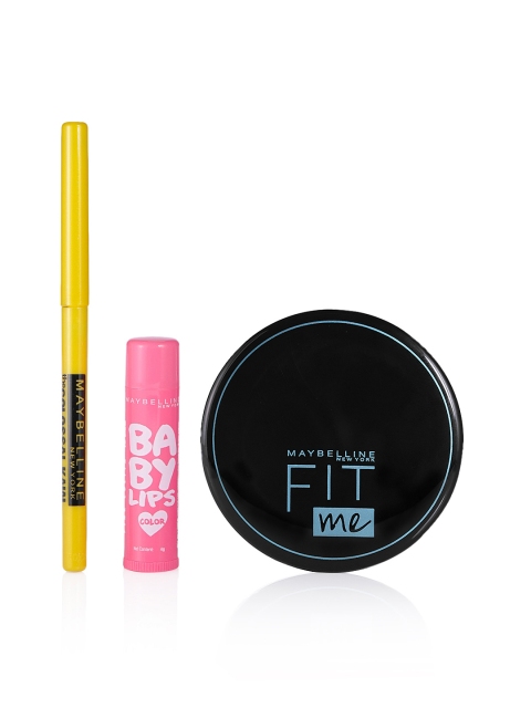 

Maybelline Women Set of 3 Beauty Gift Set, Multi