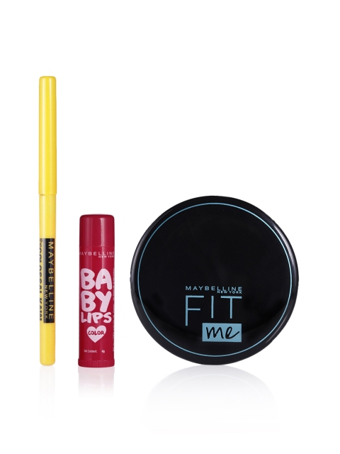 

Maybelline Women Set of 3 Beauty Gift Set, Multi
