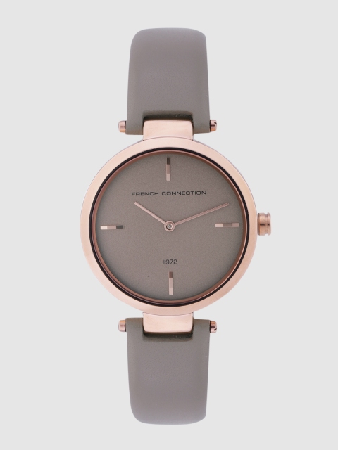 

French Connection Women Taupe Analogue Watch FC138E
