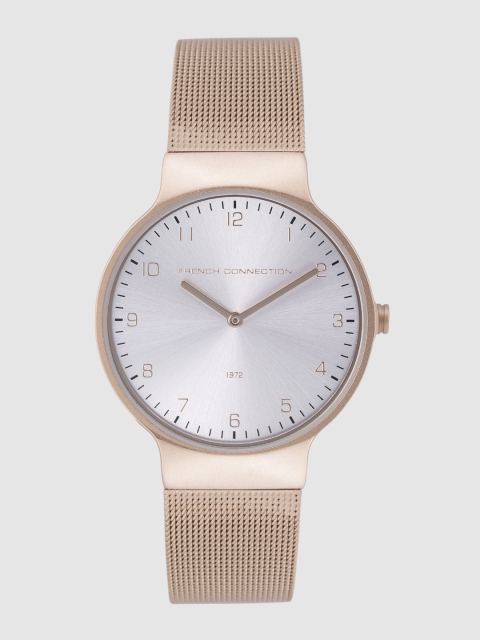 

French Connection Women Silver-Toned Analogue Watch FC1301SGM