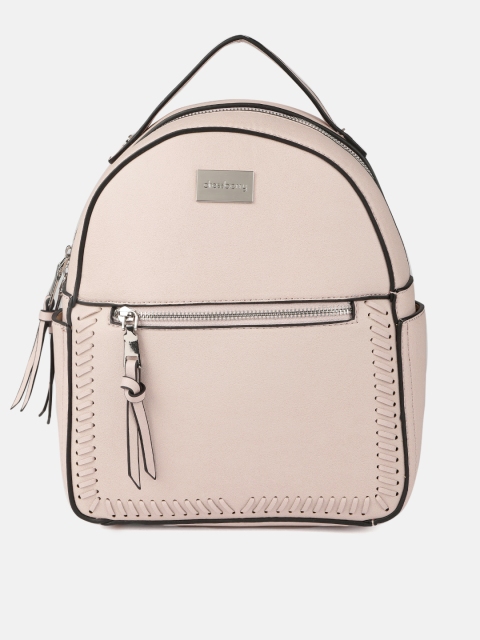 

DressBerry Women Pink Solid Backpack
