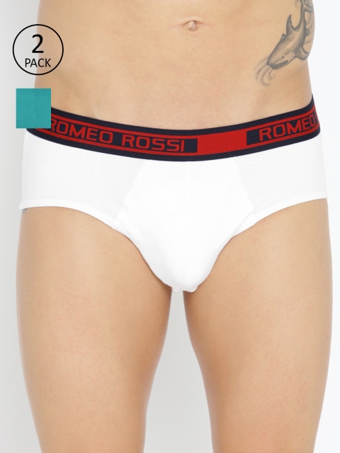 

ROMEO ROSSI Men Pack of 2 Briefs SBTE-1001, Green