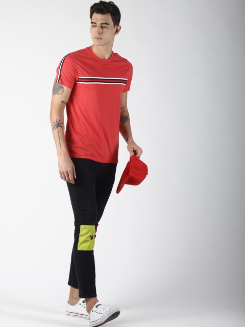 

Blue Saint Men Black Slim Fit Mid-Rise Clean Look Jeans