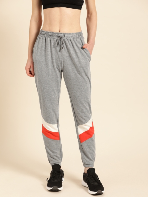 

DressBerry Women Grey Melange Solid Joggers