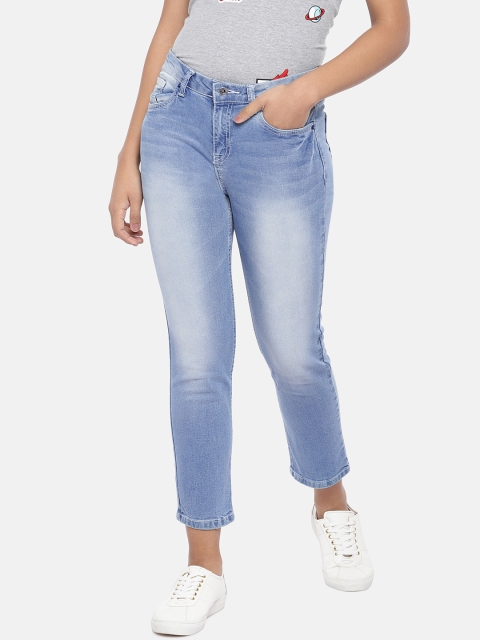 

Globus Women Blue Slim Fit Mid-Rise Clean Look Jeans