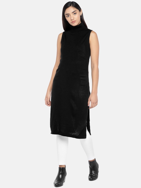 

Globus Black Turtle Neck Tunic