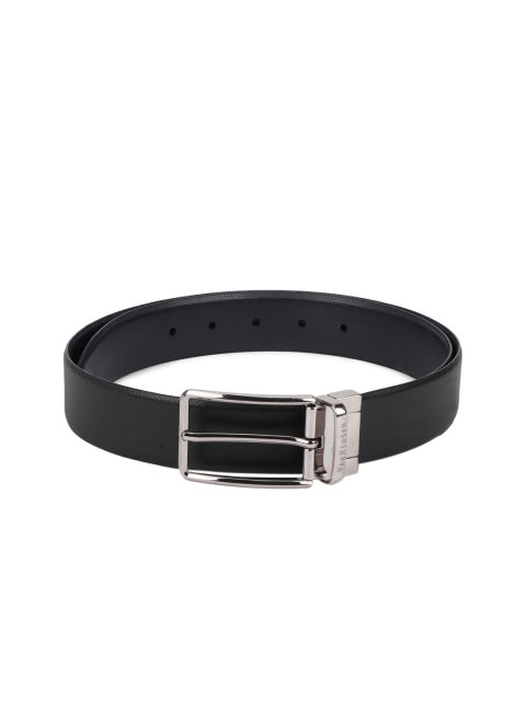 

Van Heusen Men Black & Brown Textured Reversible Leather Belt
