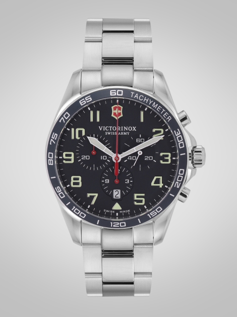 

Victorinox Men Navy Blue Swiss Made Chronograph Watch 241857