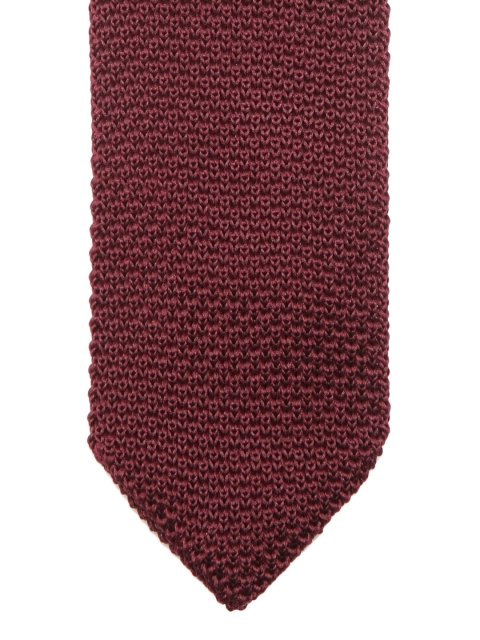 

Marks & Spencer Burgundy Woven Design Broad Tie