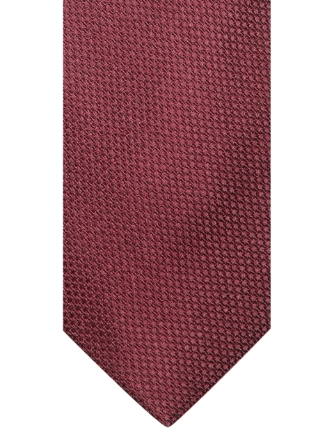 

Marks & Spencer Burgundy Woven Design Broad Tie