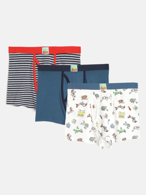 

Marks & Spencer Boys Pack of 3 Toy Story Trunks T715584, White