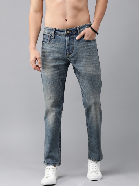 

The Roadster Lifestyle Co Men Blue Slim Fit Mid-Rise Clean Look Stretchable Jeans