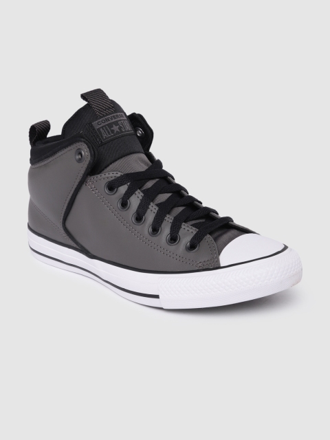 

Converse Men Grey Solid Sneakers