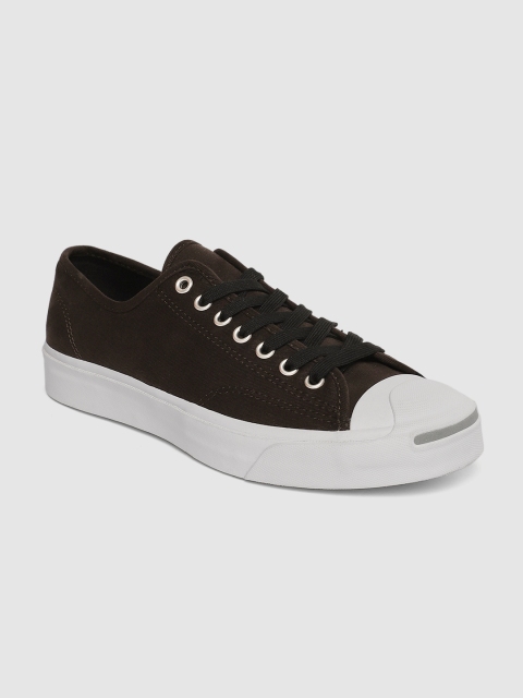 

Converse Men Brown & Black Solid Sneakers