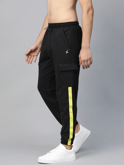 

HRX by Hrithik Roshan Men Black Lifestyle Track Pants