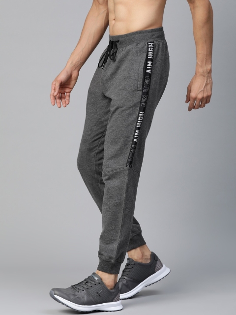 

HRX by Hrithik Roshan Men Anthra Melange Training Rapid Dry Antimicrobial Joggers, Charcoal