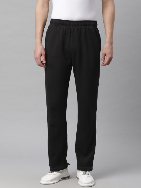 

Marks & Spencer Men Black Solid Track Pants