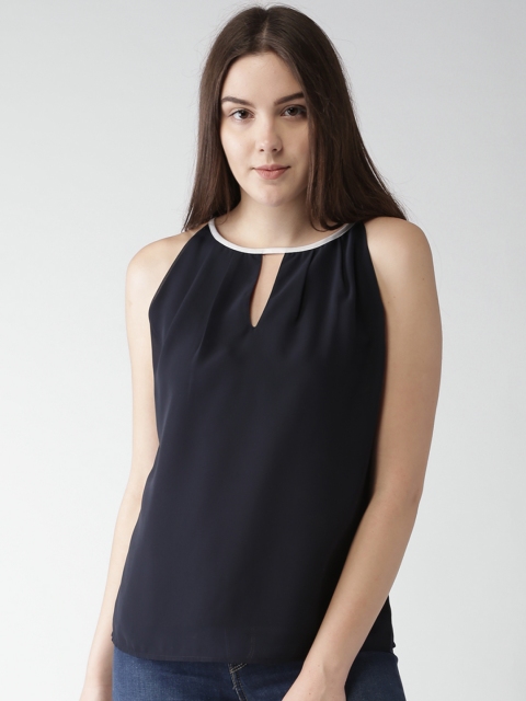 

Mast & Harbour Navy Top, Navy blue
