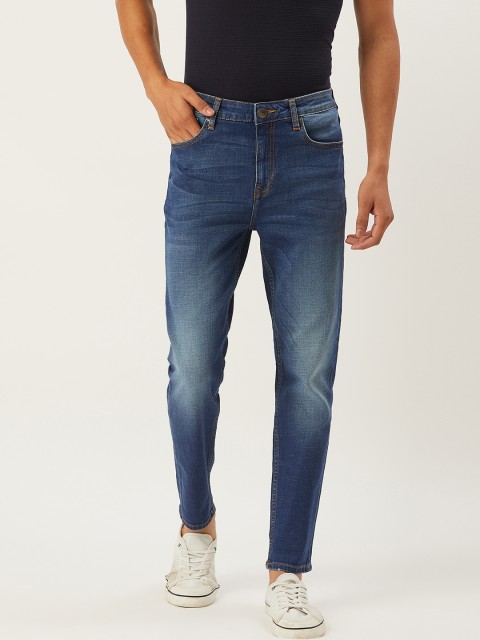

United Colors of Benetton Men Blue Slim Fit Low-Crotch Clean Look Stretchable Jeans
