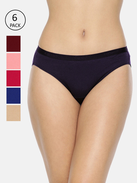 

LYRA Pack of 6 Assorted Bikini Briefs LYRA_PTY_203_AST_6PC