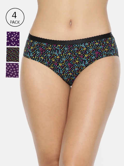 

LYRA Pack of 4 Assorted Hipster Briefs LYRA_PTY_211_AST_4PC